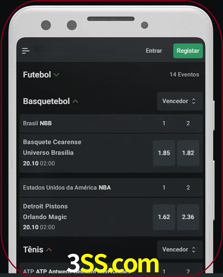 Aposte e assista aos esportes em formato ao vivo.