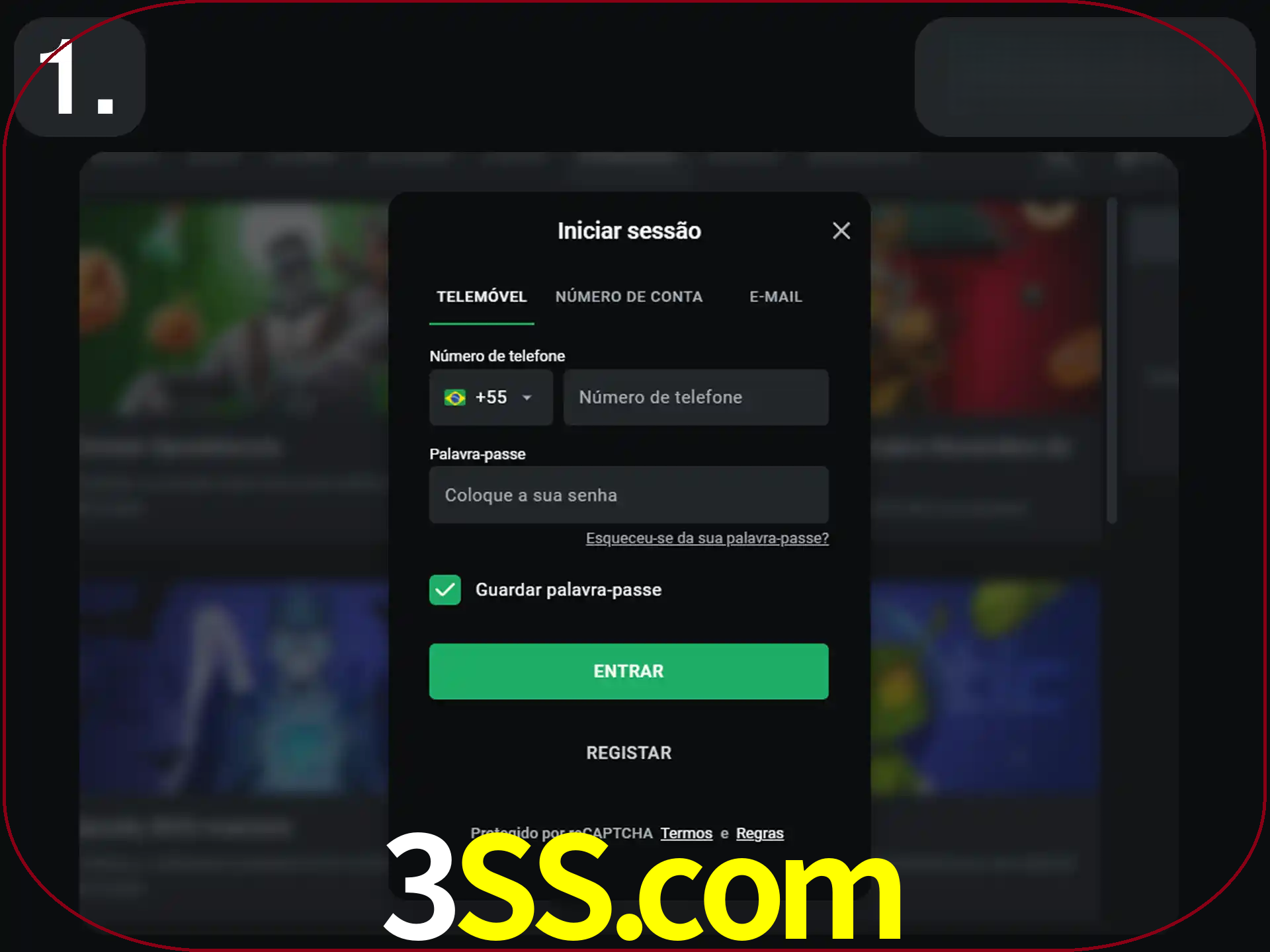 Acesse o site.